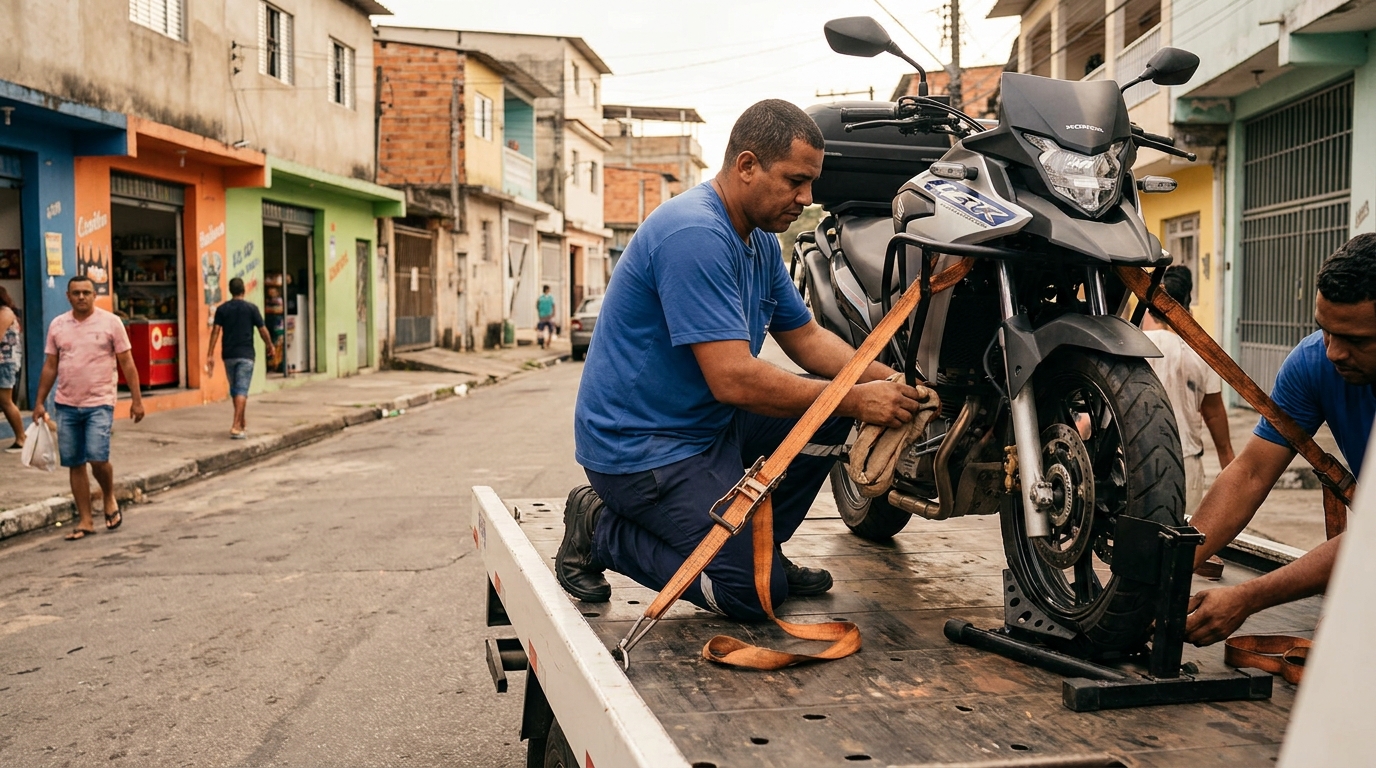 Guincho para Moto em Cotia‑SP